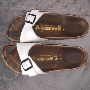 Birkenstock One Strap Sliders Women’s size 9